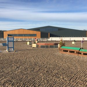 Arena eventing on new outdoor surface