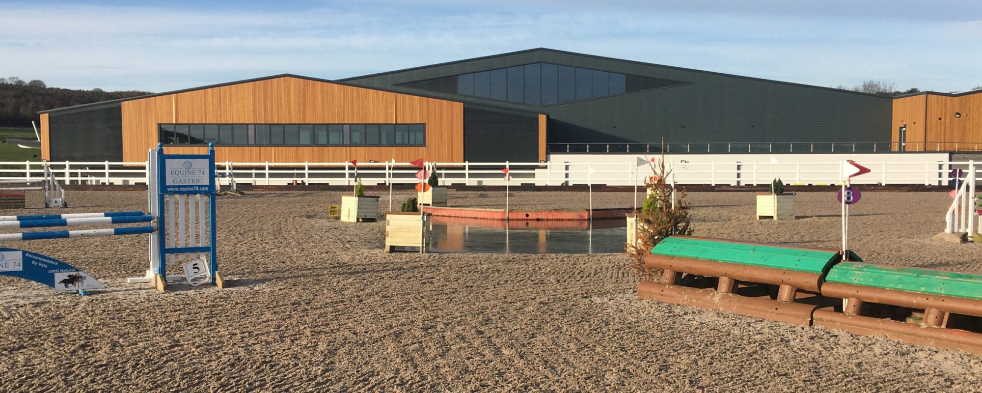 Arena eventing on new outdoor surface crop